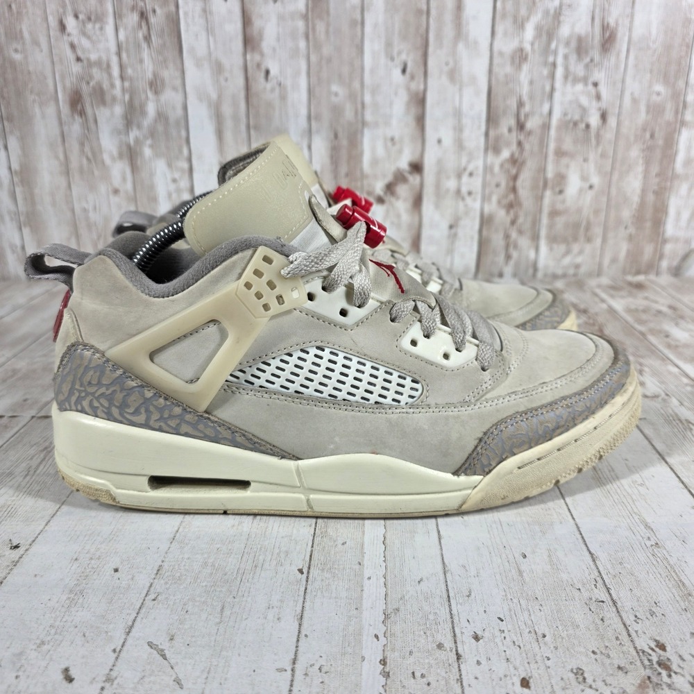 Jordan Spizike Low Sail Coconut Milk University Red FQ1759-100 Mens 9.5